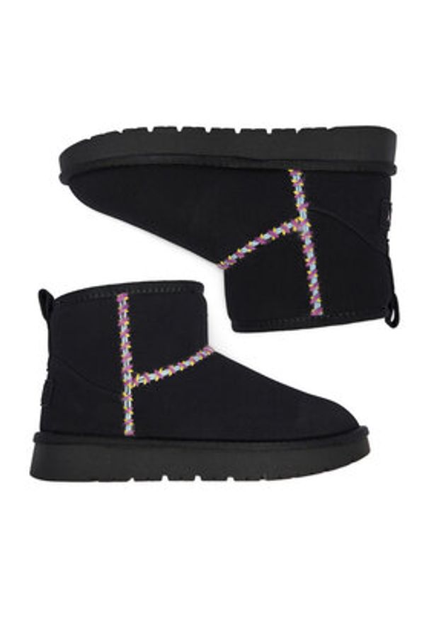 Roxy Śniegowce CEO-HY669020S-1 Czarny. Kolor: czarny. Materiał: materiał