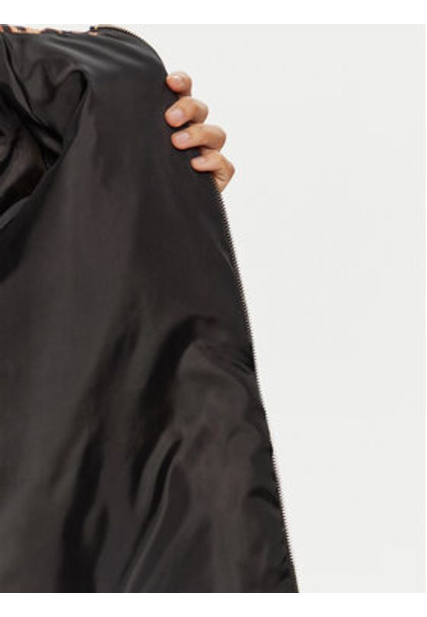 ViCOLO Płaszcz przejściowy TS0239 Brązowy Regular Fit. Kolor: brązowy. Materiał: syntetyk