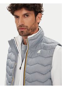 K-Way Kamizelka Valen K6114RW Szary Slim Fit. Kolor: szary. Materiał: syntetyk #6