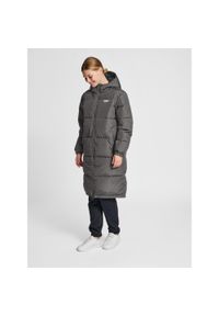 Damska długa kurtka Hummel GC Nicola. Kolor: niebieski, wielokolorowy, czarny. Materiał: tkanina, polar, puch. Długość: długie #1