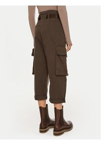 Pinko Spodnie cargo Ronfare 101840 A21C Brązowy Regular Fit. Kolor: brązowy. Materiał: bawełna #3