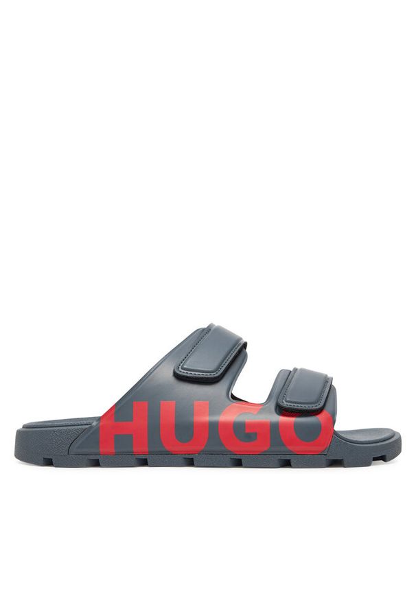 Hugo - Klapki HUGO. Kolor: szary