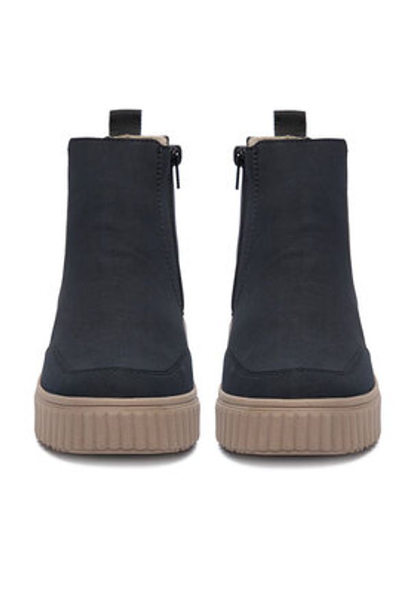 Rieker Botki CEO-N2553-14 Granatowy. Kolor: niebieski. Materiał: syntetyk, materiał