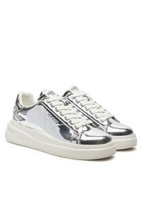 Guess Sneakersy FLPELB PAF12 Srebrny. Kolor: srebrny. Materiał: skóra