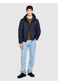 Sisley Kurtka przejściowa 2BA2SN02H Granatowy Slim Fit. Kolor: niebieski. Materiał: syntetyk #6
