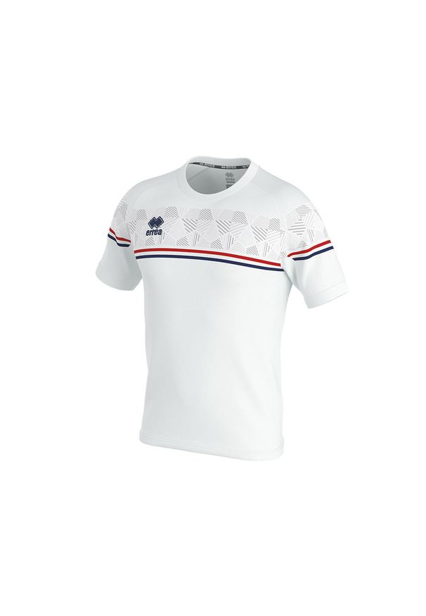 ERREA - Jersey Errea diamantis maglia. Kolor: wielokolorowy, biały, czerwony. Materiał: jersey. Sport: piłka nożna, fitness