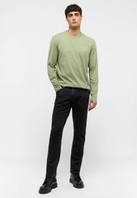 Męskie Spodnie Jeansowe Mustang Style Oregon Slim K Denim Black 1015546 4000 940 #6