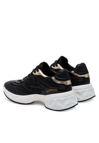 Love Moschino - LOVE MOSCHINO Sneakersy JA15326G1MIQE00A Czarny. Kolor: czarny. Materiał: skóra #5