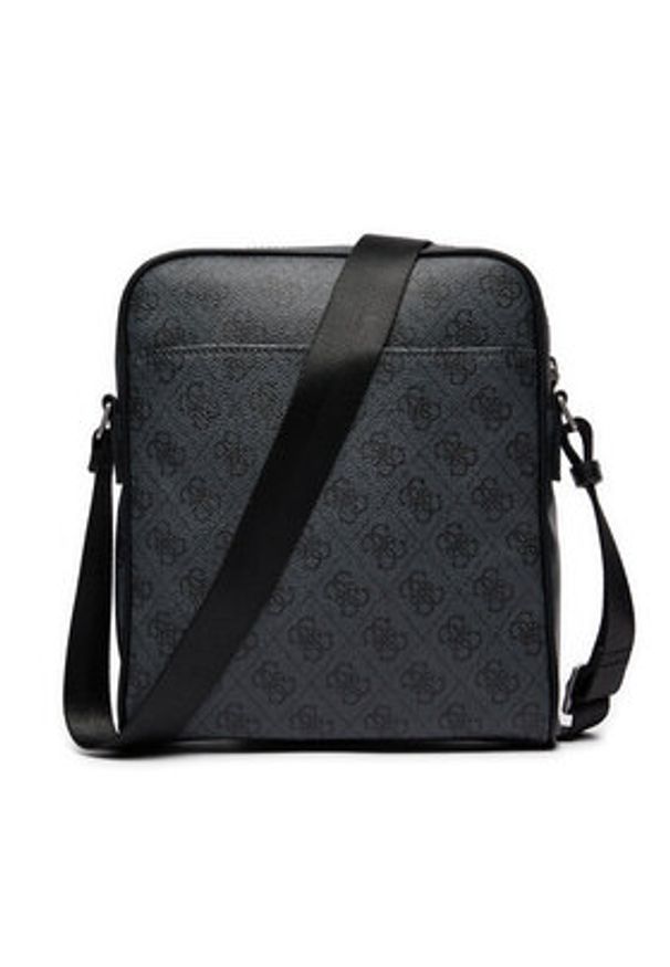 Guess Saszetka HMMILO P4260 Czarny. Kolor: czarny. Materiał: skóra