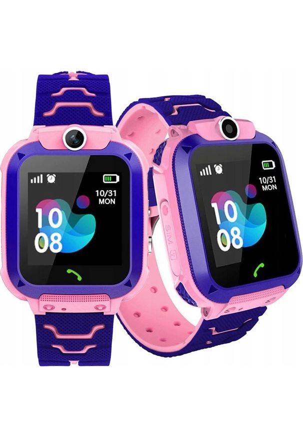 Dexxer - SMARTWATCH DLA DZIECI Z KAMERĄ Z PRZODU U8S NIEBIESKI. Rodzaj zegarka: smartwatch. Kolor: niebieski