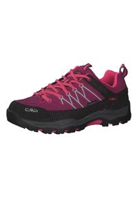 Buty juniorskie CMP Rigel Low Wp. Kolor: różowy. Styl: sportowy. Sport: turystyka piesza