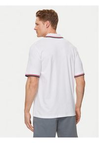 Jack & Jones - Jack&Jones Polo Campa 12250736 Biały Standard Fit. Typ kołnierza: polo. Kolor: biały. Materiał: bawełna #5