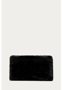 Love Moschino - Torebka. Kolor: czarny. Wzór: gładki. Rozmiar: małe. Rodzaj torebki: na ramię #5