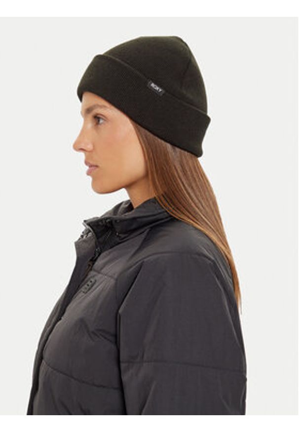 Roxy Czapka Tropical Snow ERJHA04309 Czarny. Kolor: czarny. Materiał: akryl, materiał