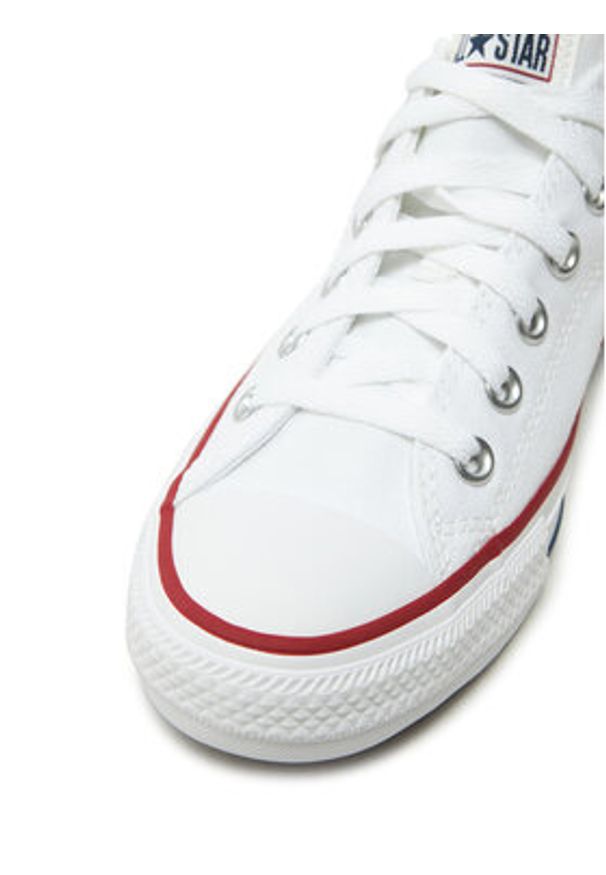 Converse Trampki Chuck Taylor All Star Ox M7652C Biały. Kolor: biały. Materiał: materiał