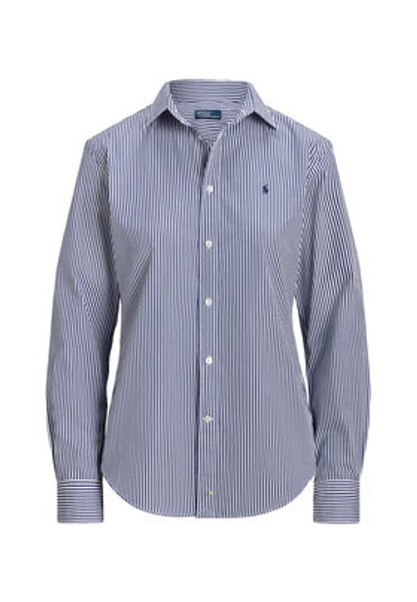 Polo Ralph Lauren Koszula 211891379001 Granatowy Regular Fit. Typ kołnierza: polo. Kolor: niebieski. Materiał: bawełna