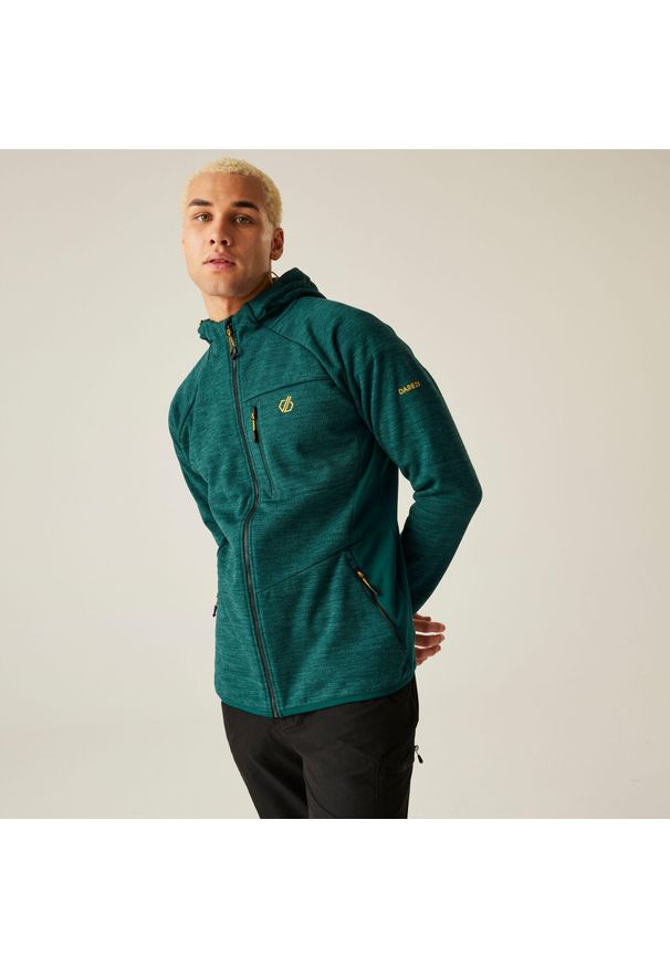 DARE 2B - Torrek Pro Midlayer Męski polar turystyczny. Kolor: niebieski, turkusowy, wielokolorowy. Materiał: polar. Sport: turystyka piesza