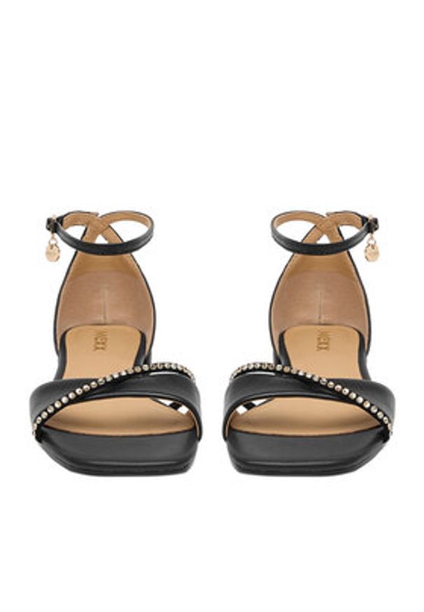 MEXX Sandały EO-CD25-185-1 Czarny. Kolor: czarny. Materiał: skóra