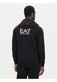 EA7 Emporio Armani Bluza 6DPM53 PJVRZ 1200 Czarny Regular Fit. Kolor: czarny. Materiał: bawełna #4