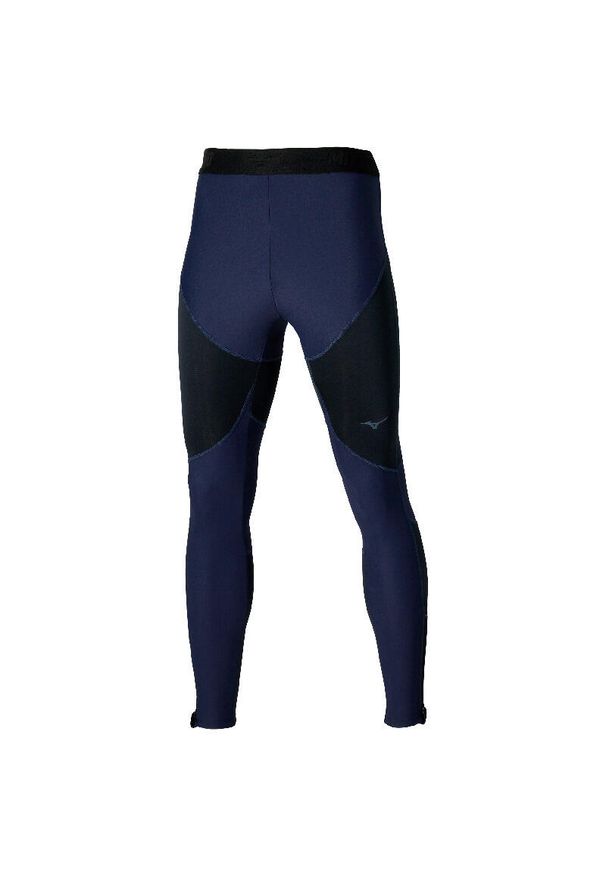 Legginsy Mizuno Tech Thermal Charge. Kolor: niebieski. Sport: bieganie