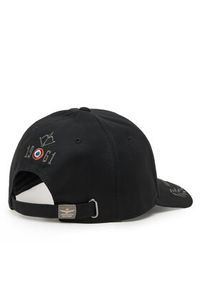 Aeronautica Militare Czapka z daszkiem 251HA1104CT2261 Czarny. Kolor: czarny. Materiał: materiał, bawełna