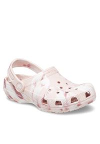 Crocs Klapki Classic Marbled Kids Clog 207464 Kolorowy. Wzór: kolorowy #2