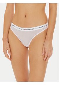 TOMMY HILFIGER - Tommy Hilfiger Komplet 3 par stringów UW0UW05532 Kolorowy. Materiał: syntetyk. Wzór: kolorowy #3