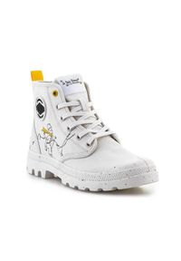 Buty do chodzenia unisex Palladium Pampa-petit Prince. Kolor: biały. Materiał: tkanina. Szerokość cholewki: normalna. Sport: turystyka piesza