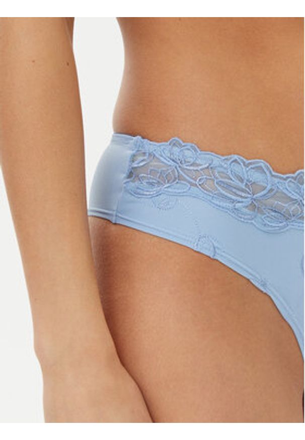 Hunkemöller Figi brazylijskie Diva 301191 Błękitny. Kolor: niebieski. Materiał: syntetyk