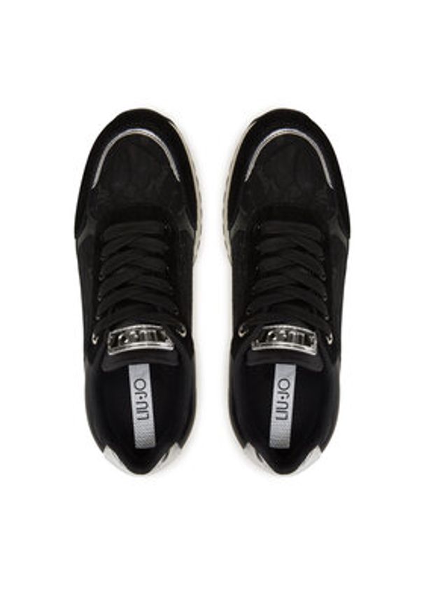 Liu Jo Sneakersy Johanna 01 BF4027 PX523 Czarny. Kolor: czarny. Materiał: zamsz, skóra