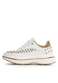 Guess Sneakersy Kyra FLPKYR LEM12 Biały. Kolor: biały. Materiał: skóra #4