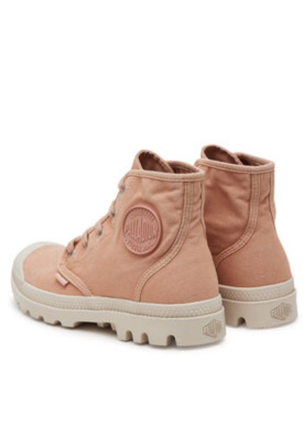 Palladium Trapery Pampa Hi 92352-664-M Różowy. Kolor: różowy. Materiał: materiał