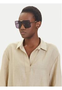 Max Mara Okulary przeciwsłoneczne MM0117 30A Złoty. Kolor: złoty #3