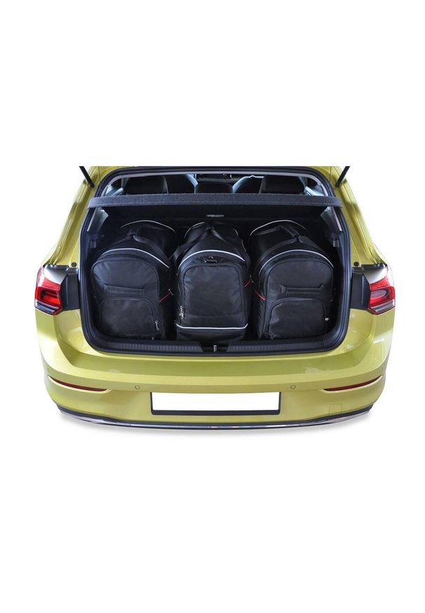 KJUST - Torby Do Bagażnika Vw Golf Hatchback Phev 2020+ 3Szt Kjust. Kolor: czarny. Styl: sportowy