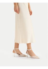 DeeZee Czółenka CEO-CD25-09-3 Biały. Kolor: biały. Materiał: materiał #9