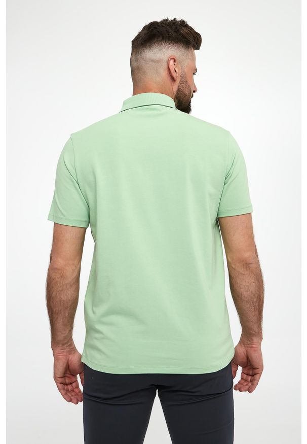 Karl Lagerfeld - Polo męskie z logo KARL LAGERFELD. Typ kołnierza: polo