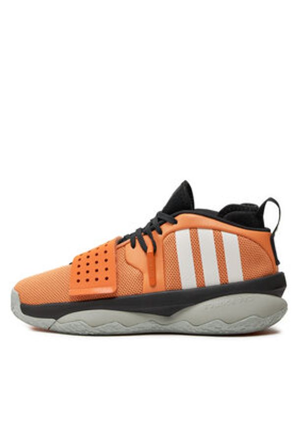 Adidas - adidas Buty do koszykówki Dame 8 EXTPLY IF1515 Pomarańczowy. Kolor: pomarańczowy. Materiał: materiał. Sport: koszykówka