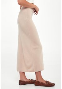 Marella - Spódnica wełniana midi Merce1 MARELLA MONOCHROME. Materiał: wełna #3