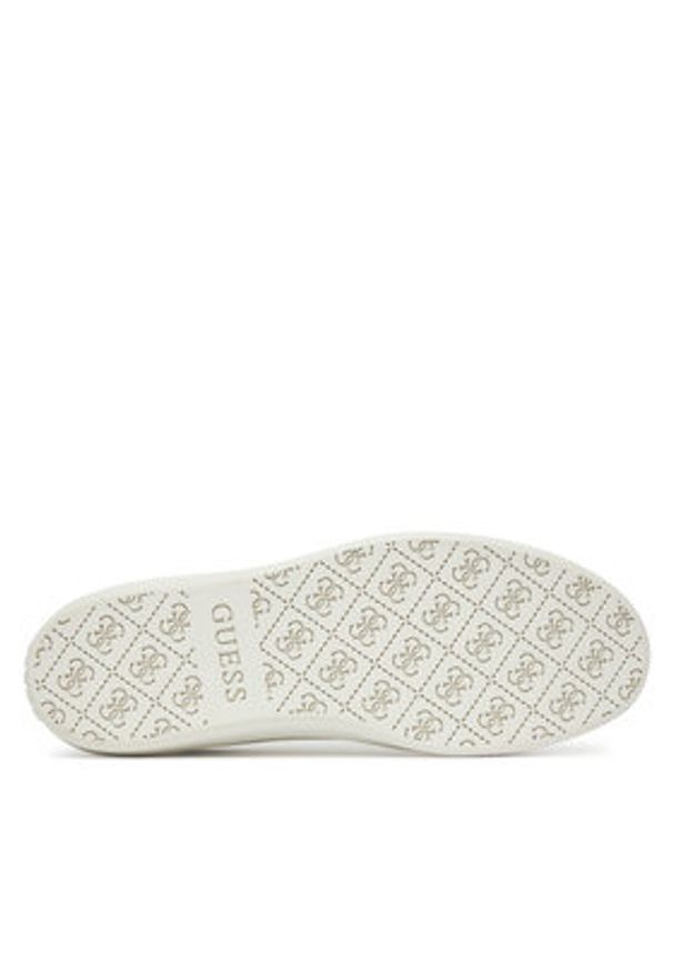 Guess Sneakersy FMTNOL FAB12 Biały. Kolor: biały. Materiał: skóra