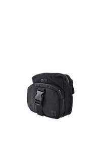 Big Star Accessories - Torba damska Big Star, materiał tekstylny w czarnym kolorze z kompaktową konstrukcją regulowanym paskiem z klamrą oraz zamykanymi kieszeniami na zame. Kolor: czarny. Styl: elegancki, casual #3