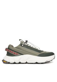 Sneakersy Weekend Max Mara. Kolor: brązowy