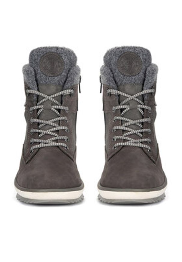 Remonte Trzewiki R8477-45 Szary. Kolor: szary. Materiał: skóra