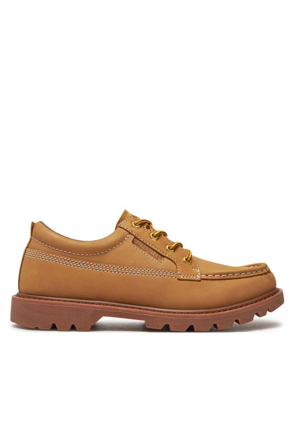 CATerpillar Półbuty Colorado Moc Toe Low P726123 Żółty. Kolor: żółty. Materiał: skóra