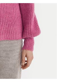 Vero Moda Sweter Ellie 10346753 Fioletowy Oversize. Kolor: fioletowy. Materiał: syntetyk #5