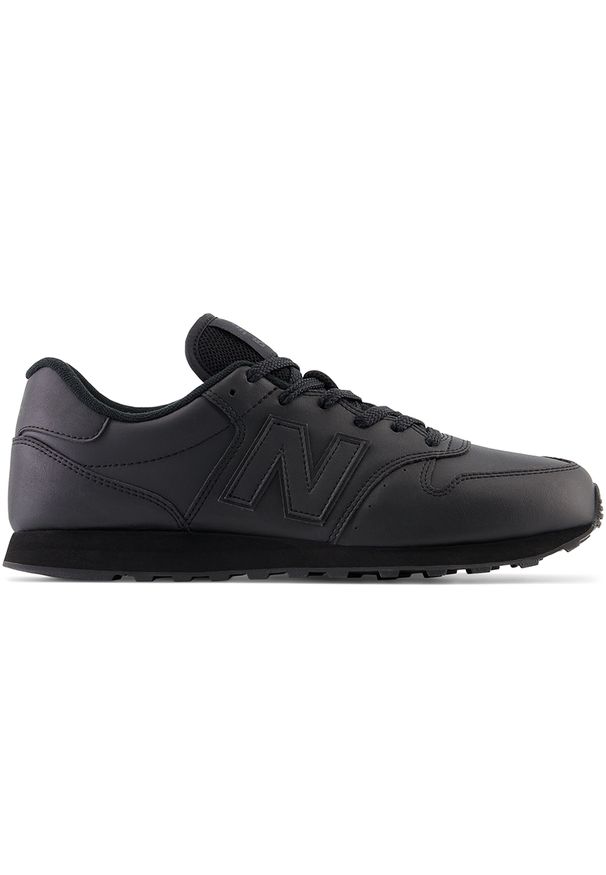 Buty unisex New Balance GM500ZB2 – czarne. Okazja: na co dzień. Kolor: czarny. Materiał: guma, tworzywo sztuczne, materiał. Szerokość cholewki: normalna