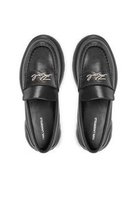 Karl Lagerfeld - KARL LAGERFELD Loafersy KL42111 Czarny. Kolor: czarny. Materiał: skóra #4
