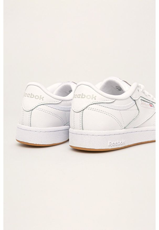Reebok Classic - Buty dziecięce Club C. Nosek buta: okrągły. Zapięcie: sznurówki. Kolor: biały. Model: Reebok Classic, Reebok Club