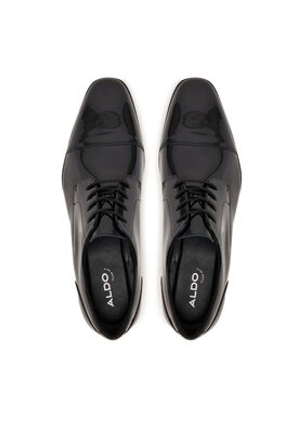 Aldo Półbuty Callahan 13647019 Czarny. Kolor: czarny. Materiał: skóra