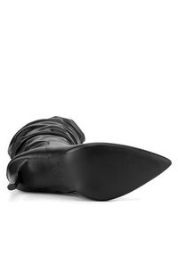 DeeZee Kozaki HY197-12 Czarny. Kolor: czarny. Materiał: materiał #2