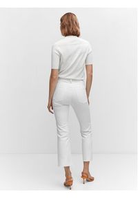 mango - Mango Jeansy Sienna 57040360 Biały Straight Leg. Kolor: biały #6